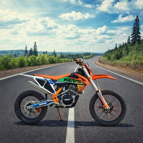 Кроссовый мотоцикл KEWS K16 CB250-F (с прогрессией)